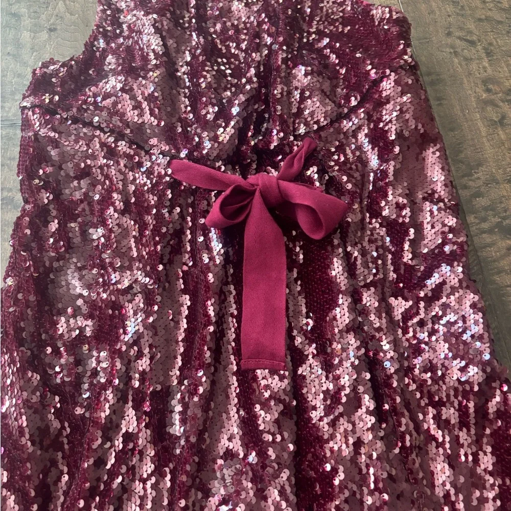 FP “Love Again” sequined harem romper, SP, NWOT - Picture 5 of 8